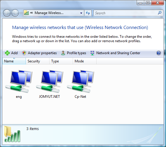 Windows Vista Wireless Network Connection Not Connected